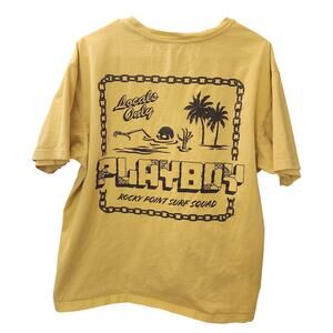 PACSUN Playboy Rocky Point Surf Squad !00% cotton T-Shirt Size L